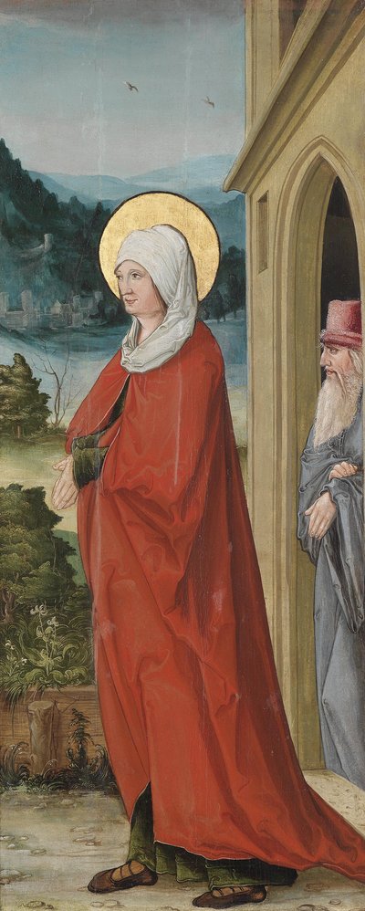 Two Altar Wings with the Visitation of Mary by Unbekannt Unbekannt